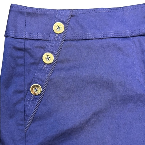 White House Black Market Blue Shorts Women’s Size 2 - Picture 7 of 11